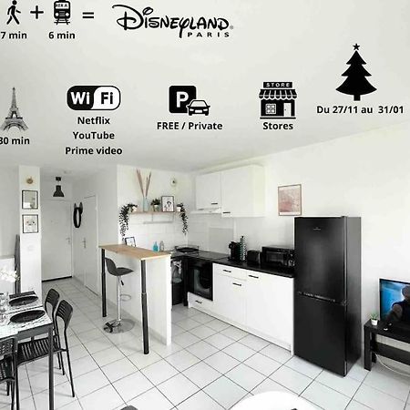Mickey'S House - Apartments 4 Persons - 10 Min Disneyland Paris Bussy-Saint-Georges Dış mekan fotoğraf